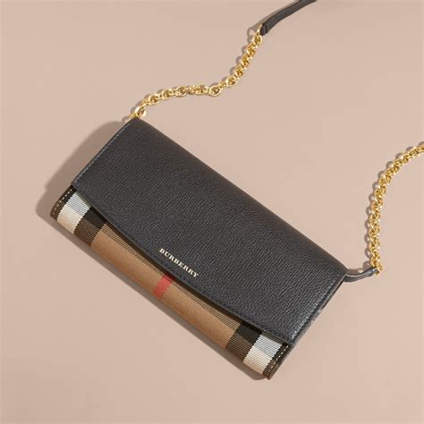 burberry chain wallet